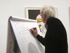  Snail - Tomi Ungerer: "He lives in his shell and he dies in his shell."